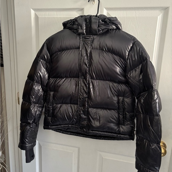 Aritzia Super Puff Black Glossy - Picture 2 of 10